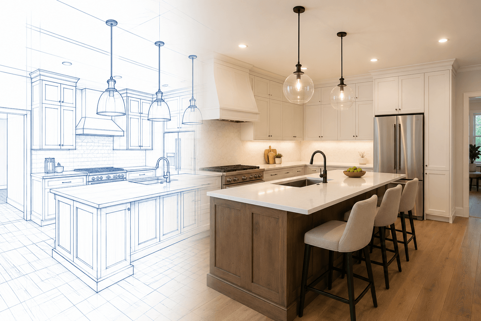 Kitchen Design and Renovation: From Ground Up with FRPRO Contracting