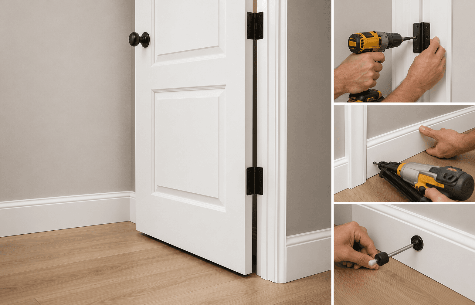 Door, Baseboard, and Doorstop Installation: A Complete Guide for GTA and Ottawa Homeowners